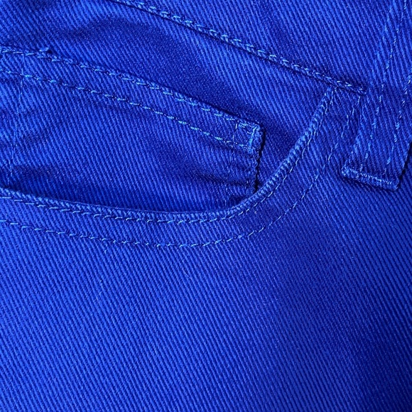Christopher & Banks Petite Signature SlimCrop Capri Pants Cobalt Blue - 8 Petite - Picture 4 of 9